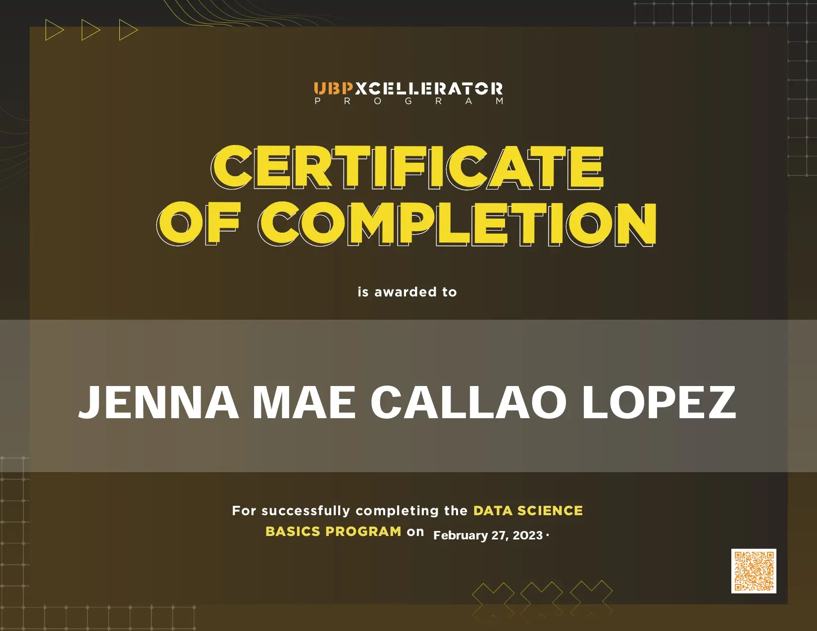 Certificate 5