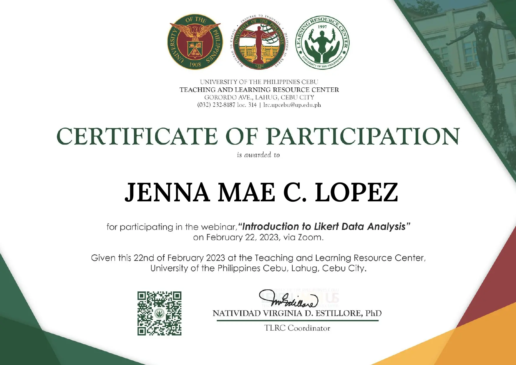 Certificate 8