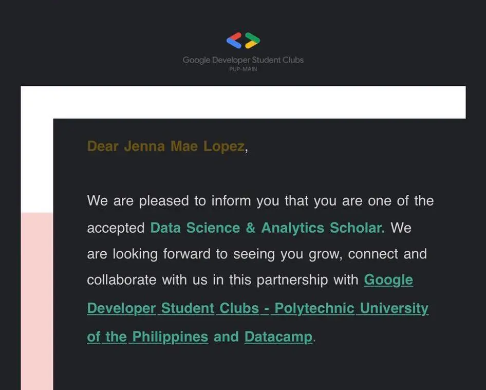 DataCamp Scholar