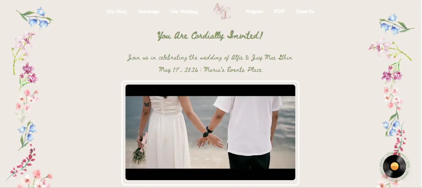 Wedding Website