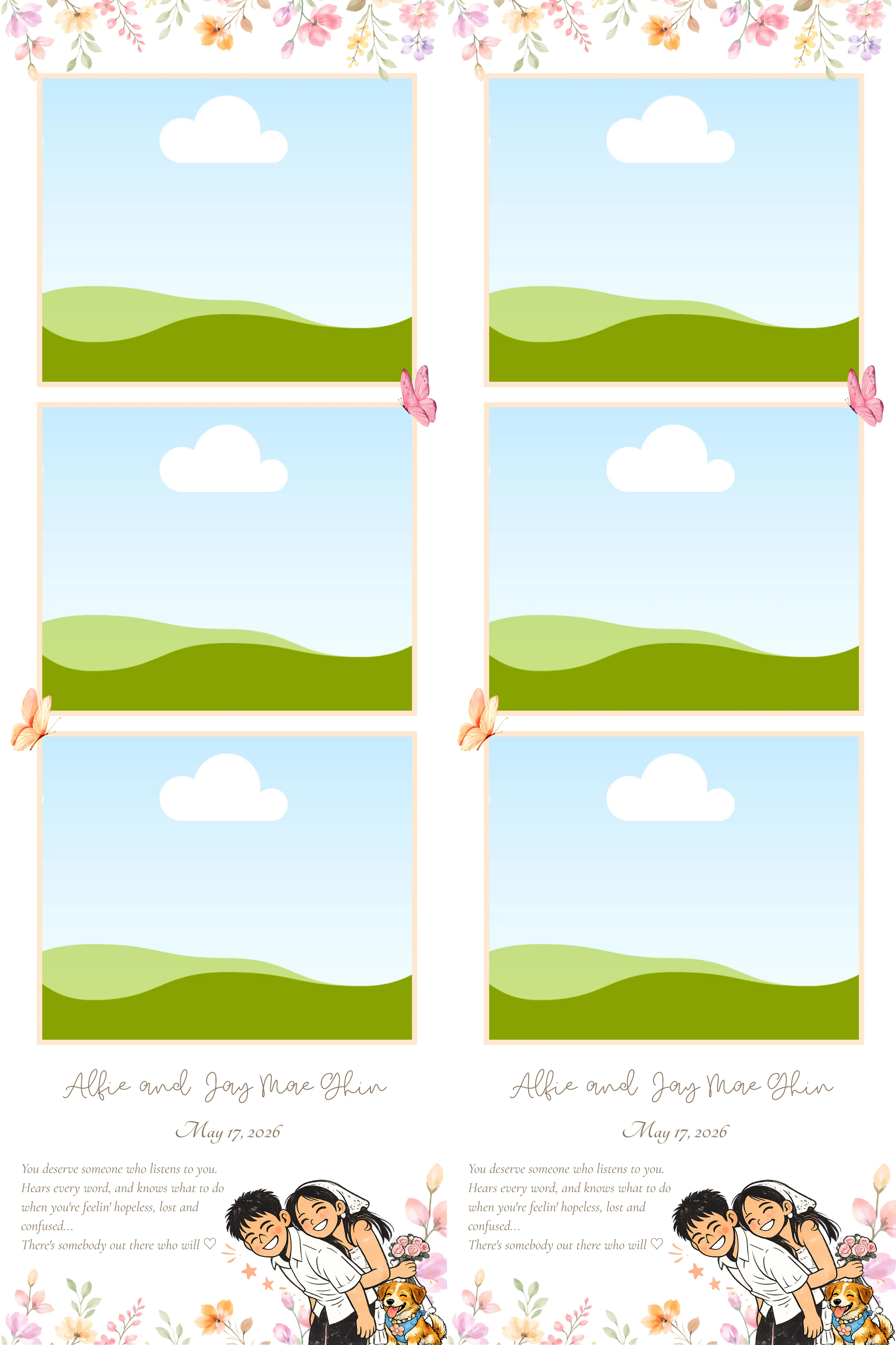 Wedding Photo Strip